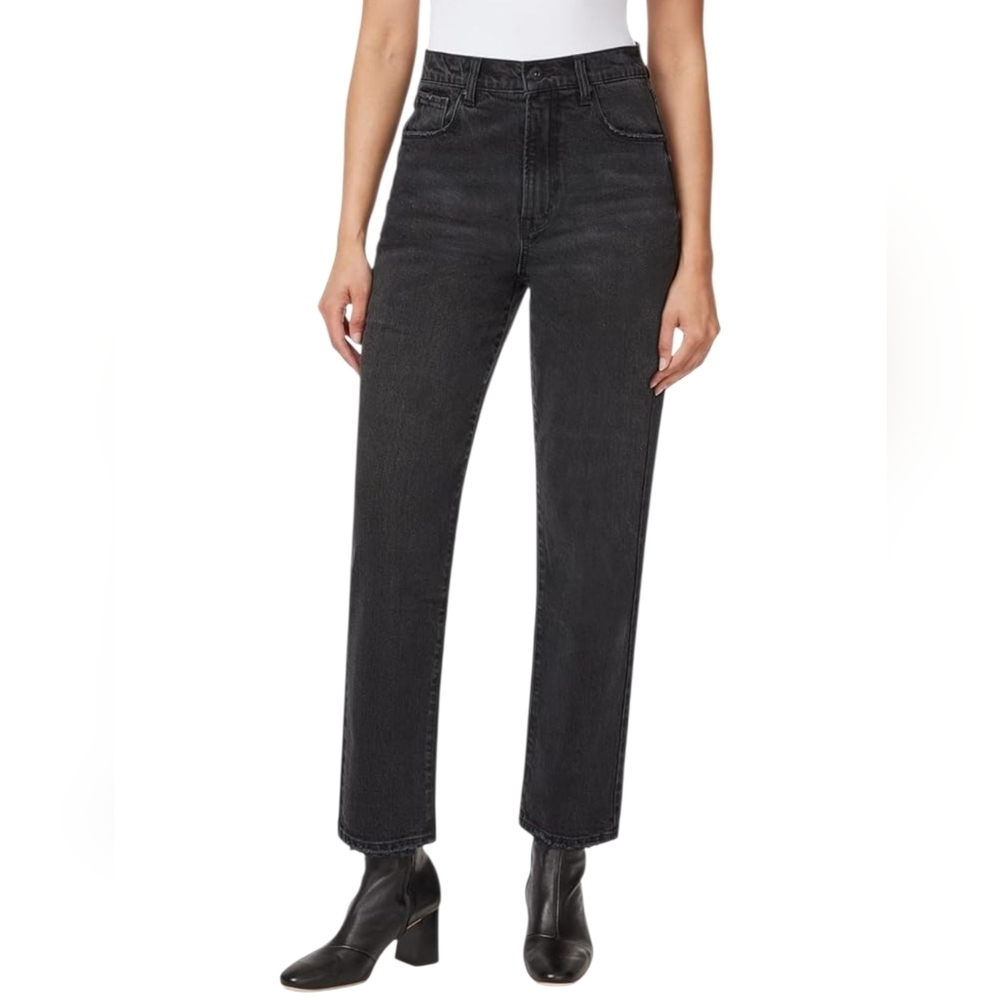 Kensie The Emilia High Rise Relaxed Straight Jeans Pants